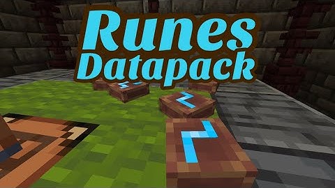 Minecraft 1.21+ - RUNES - DataPack
