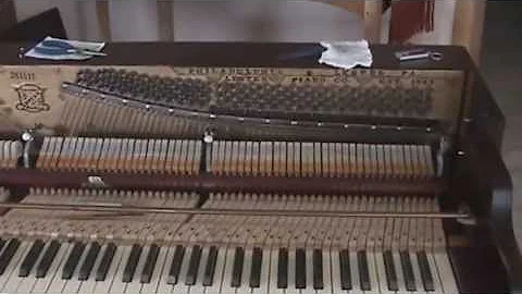 Lester Betsy Ross Spinet Restoration Project~1