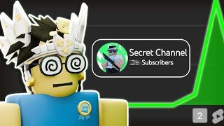 Can A Secret Roblox Channel Go Viral In 7 Days ?