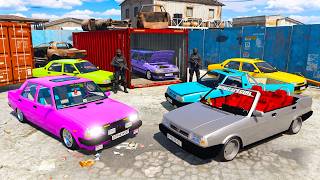 FRANKLIN TOFAŞ AİLESİ ARABALAR YENİ ÇÖPLÜĞÜNE GİDİYOR  - GTA 5 MODS