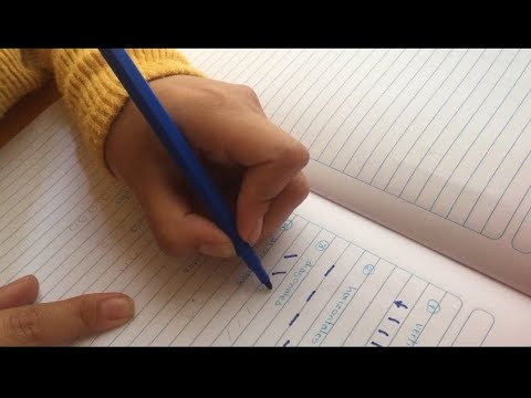 Video: ¿Cómo escribes con la mano izquierda?