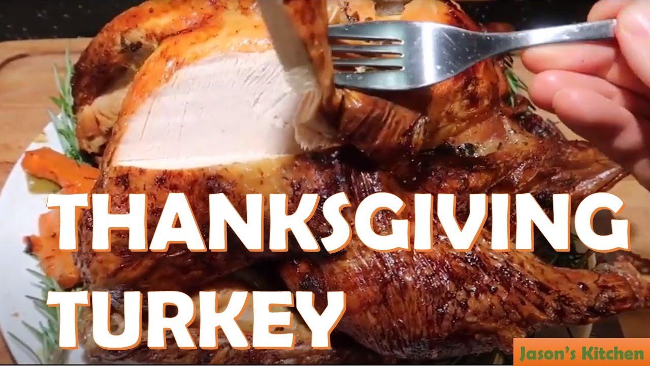 THANKSGIVING RECIPE Roasted Turkey With Lemon Parsley & Garlic
