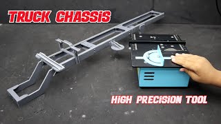 I built a RC Truck Chassis using this tool and the results were impressive.