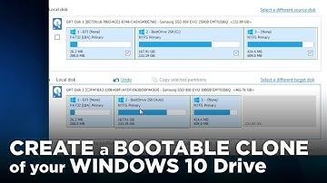 Create A Bootable Clone of your Windows 10 Drive