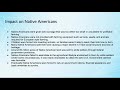 Impact of U.S. Policies on Native Americans