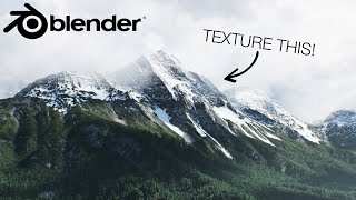 Photoreal 3D Environment Texturing - Blender