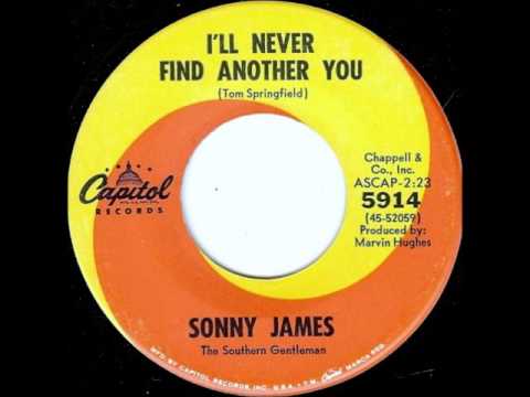 Sonny James - I'll Never Find Another You on Mono 1967 Capitol 45 rpm  record. - YouTube
