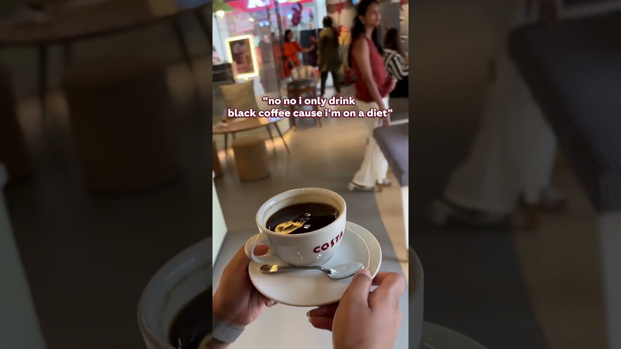 when you get strong coffee but an even stronger sweet tooth 🥰 