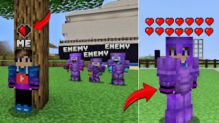 I Took Over this Deadliest Minecraft LIFESTEAL SMP With One Heart....