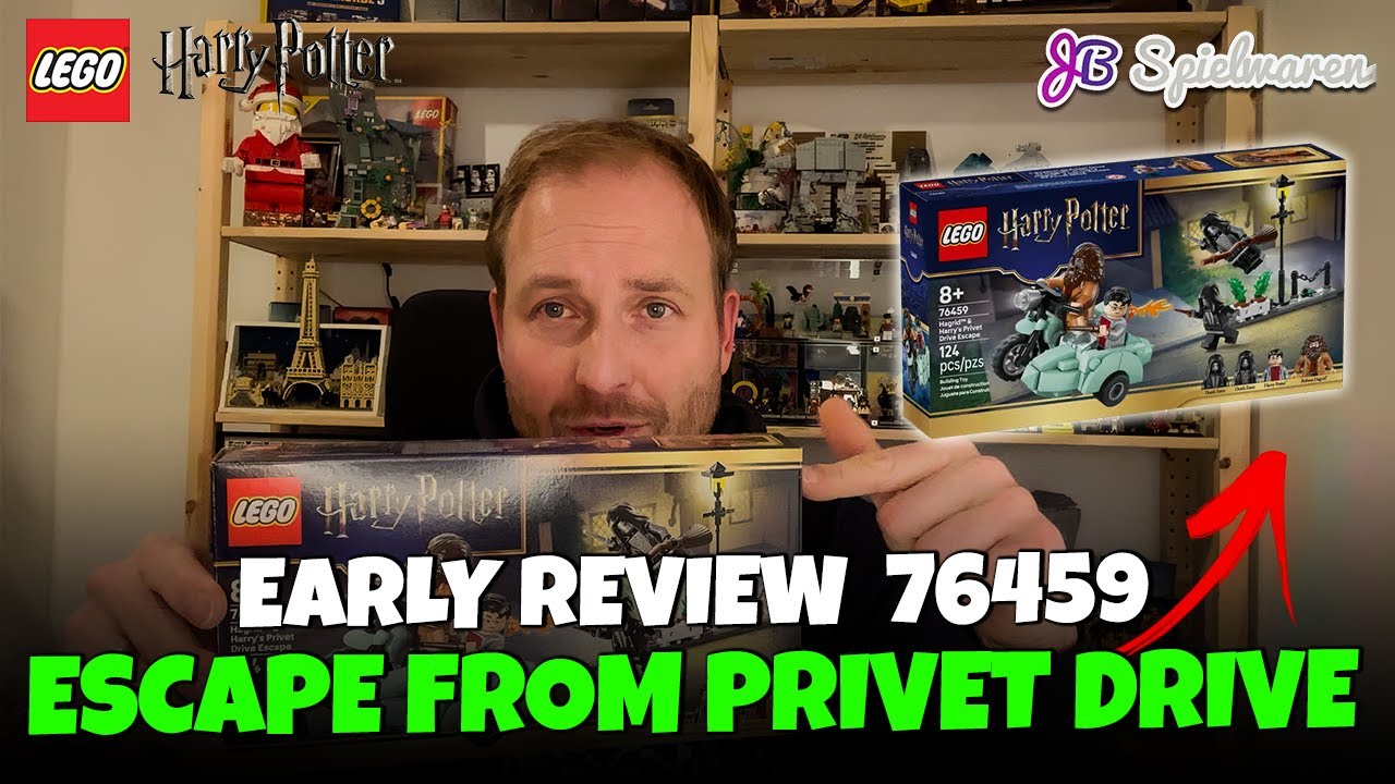 Early Review LEGO 76459 Harry Potter: Escape from Privet Drive