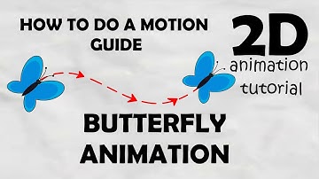 path animation|how to create butterfly animation|motion guide|2d tutorial by sarath|butterfly