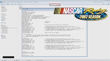 NR2003: Initial track INI setup (short)