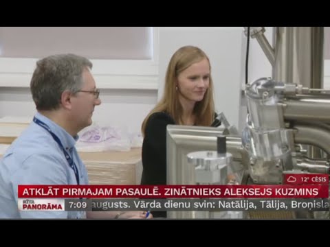 Atklāt pirmajam pasaulē. Zinātnieks Aleksejs Kuzmins