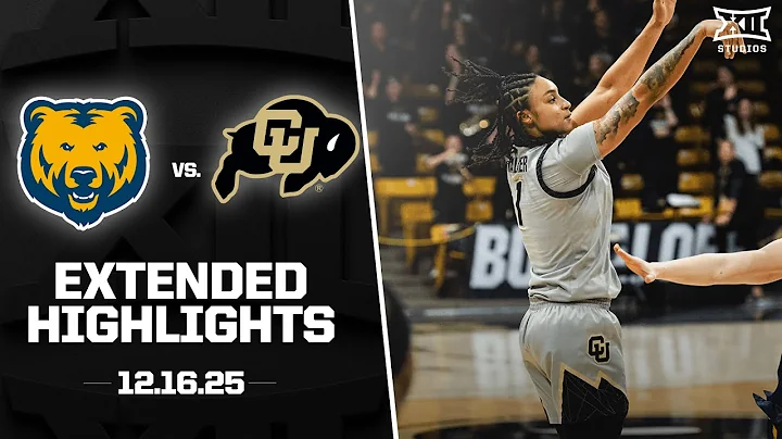 Northern Colorado vs. Colorado Extended Highlights | 2025-26 Big 12 Women's Basketball
