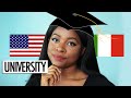 ITALY VS USA | UNIVERSITY (GRADING, CAMPUS LIFE + MORE)