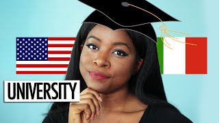 ITALY VS USA | UNIVERSITY (GRADING, CAMPUS LIFE + MORE)