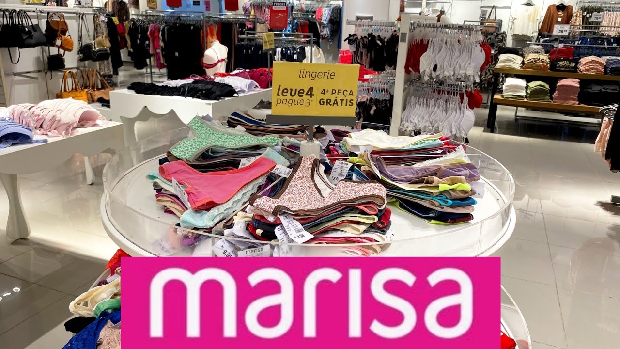 TOUR PELAS CAMISOLAS, PIJAMAS E LINGERIES DA MARISA
