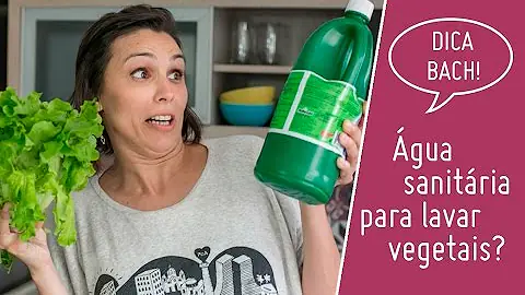 Como desinfetar as folhas de alface?