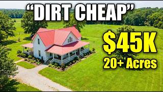These 10 Dirt-Cheap Arkansas Farmhouses With Massive Land Priced Way Below Market