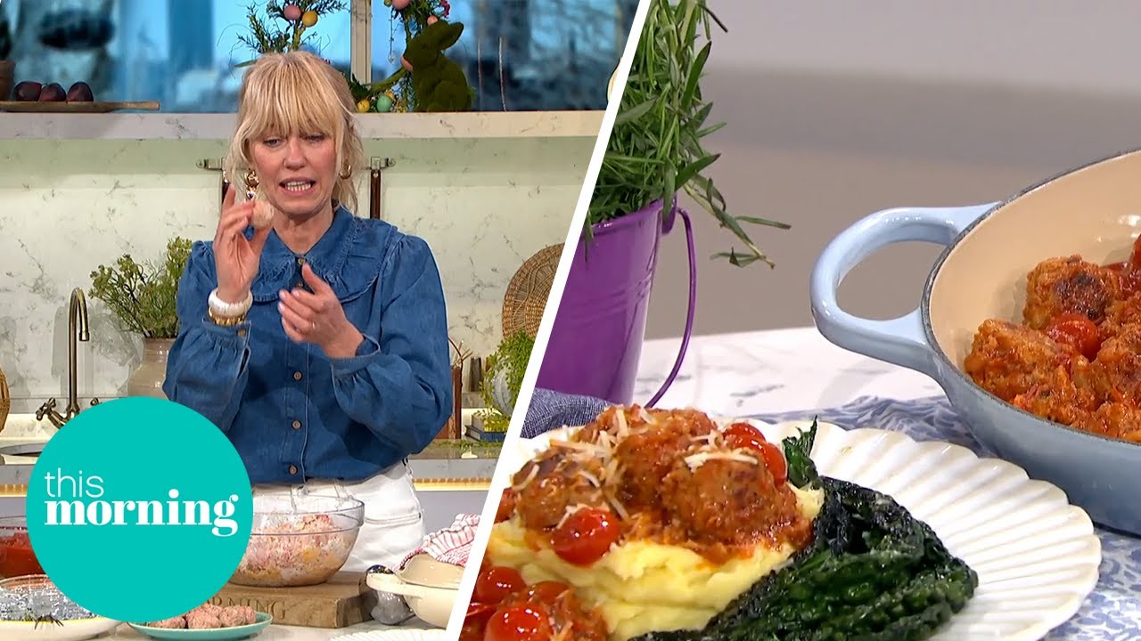 Clodagh’s Easy Cheesy Meatballs With Creamy Mash! | This Morning