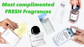 MOST COMPLIMENTED FRESH FRAGRANCES FOR WOMEN 2024. TOP FRESH PERFUMES FOR EVERY DAY! 🌊🚿💦💙👌