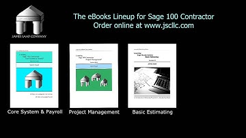James Saad Co. eBook Catalog Sage 100 Contractor