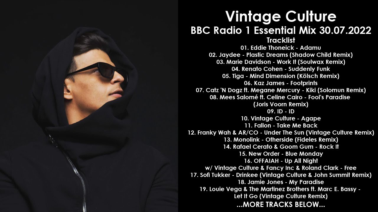 Blive kold mineral Skat Vintage Culture (Brasil) @ BBC Radio 1 Essential Mix 30.07.2022 - YouTube