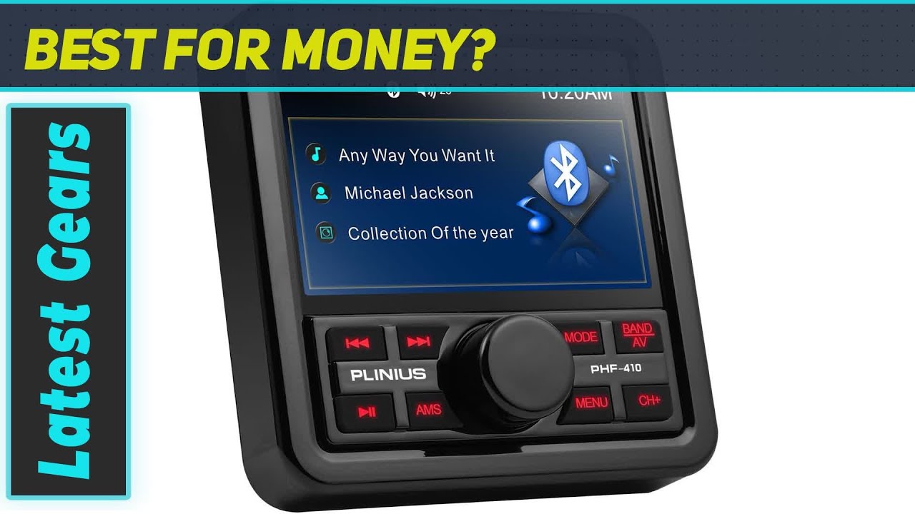 PLINIUS Marine Stereo Audio System: Enhance Your Boating Experience with Powerful Sound and