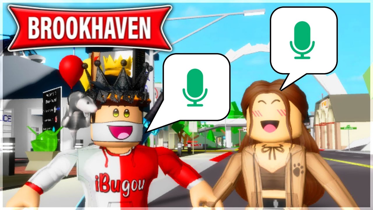 CHAT DE VOZ NO BROOKHAVEN RP ROBLOX 