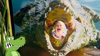 Trip to Crocopark. Videos for kids. Kids adventures