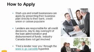 Webinar: How can the Canada Small Business Financing Program help you start or grow your business?