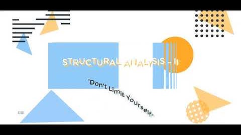 Analysis of Beam using Stiffness Matrix Method II Structural Analysis - II Lecture 20