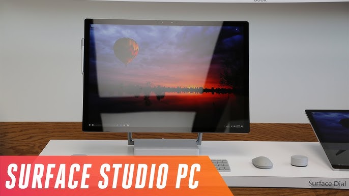 Microsoft Surface Studio All-in-one 28 4500x3000 Touchscreen, i5, 8GB RAM,  64GB SSD+1TB HDD AIO PC, 4 Cores up to 3.50 GHz CPU, GTX 965M, Webcam