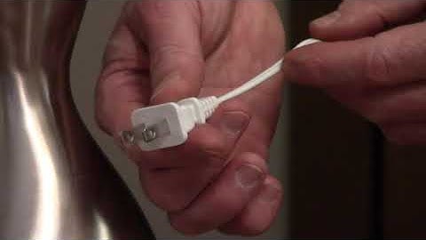 Replace a Lamp Cord