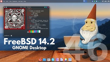 How to Install GNOME Desktop Environment on FreeBSD 14.2 | Desktop FreeBSD Installation Guide