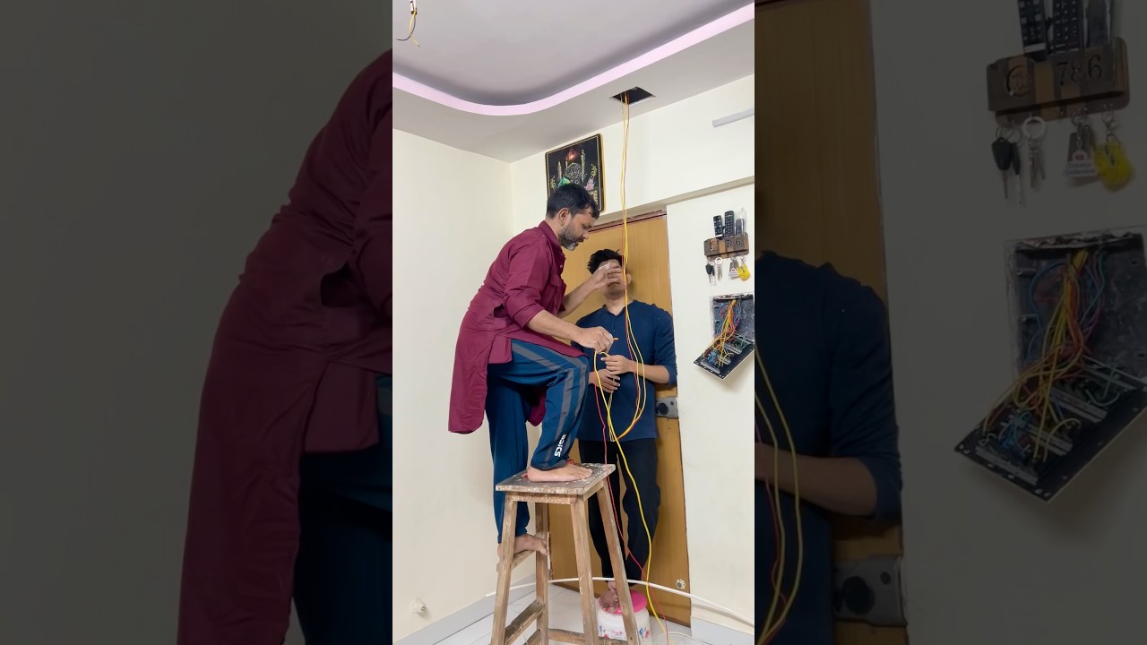 Aaj Ghar Ka Pura Kaam Hua✨Kitchen Repairing Vlog | #anishavlog #home #kitchen #shorts