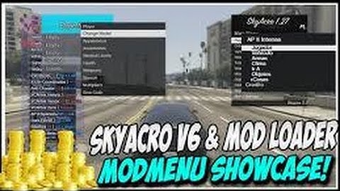 GTA 5 NEW SkyAcro V6 online Bypass Script Bypass Mod Menu / Manager/Mod loader TU27/1.27 (RGH/JTAG)