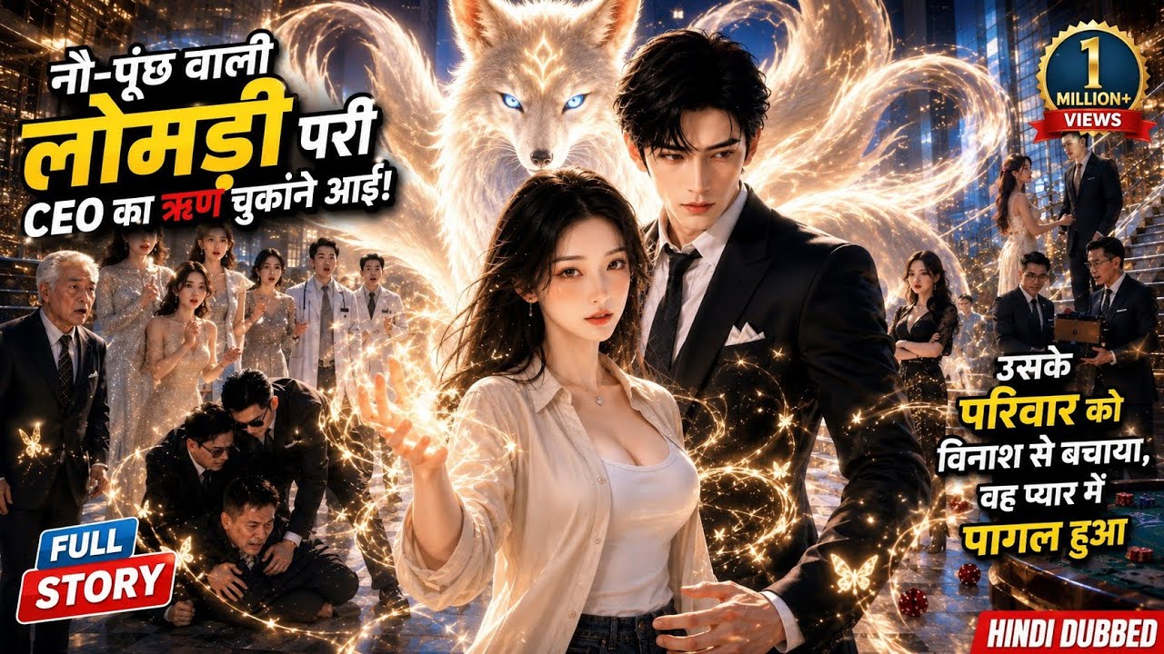 नौ-पूंछ वाली लोमड़ी परी CEO का कर्ज चुकाने आई, परिवार को विनाश से बचाया ❤️ | Chinese Drama Hindi