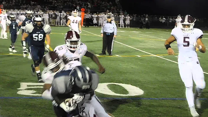 Scaife catch Broadneck/Howard football Class 4A state semifinals 11/27/15