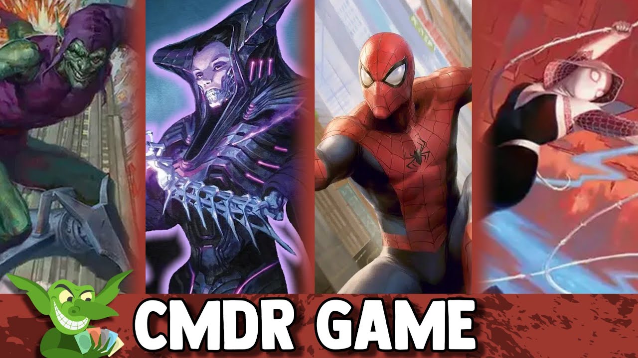 Green Goblin VS Xu-Ifit, Osteoharmonist VS Amazing Spider-Man VS Ghost Spider Commander Gameplay thumbnail