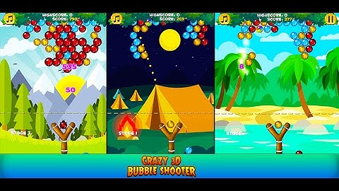 Crazy 3D Bubble Shooter - [Android/iOS Gameplay]