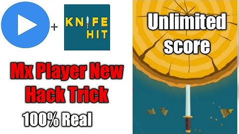 Mx player game new hack trick knife hit || mx player knife hit hack || GAME HACK TRICK || #mxplayer