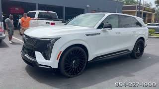 2025 Cadillac Escalade Iq On 28S Forgiatos By Coast 2 Coast Customs