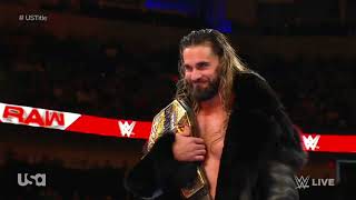 WWE RAW BOBBY LASHLEY DESTROY SETH ROLLINS 11/07/22