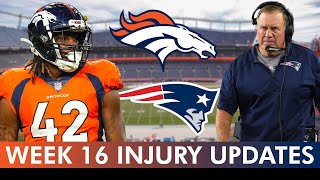 Broncos Injury News: Nik Bonitto Update, Denver Activates IR Player + Sean Payton vs. Bill Belichick