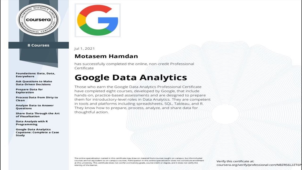 google data analytics professional certificate case study