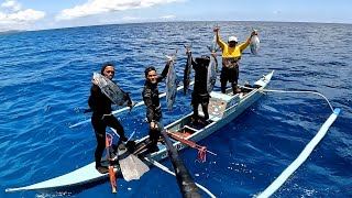 KINGMACKS & TREVALLIES🙌 | PURO PELAGIC ANG HULI🎯 #spearfishingPhilippines #gopro