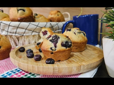 Buttermilk Blueberry Muffin