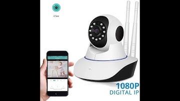 Wireless WiFI IP Camera Setup using iCSee Mobile app