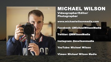 Michael Wilson - Intro Demo Reel 2020